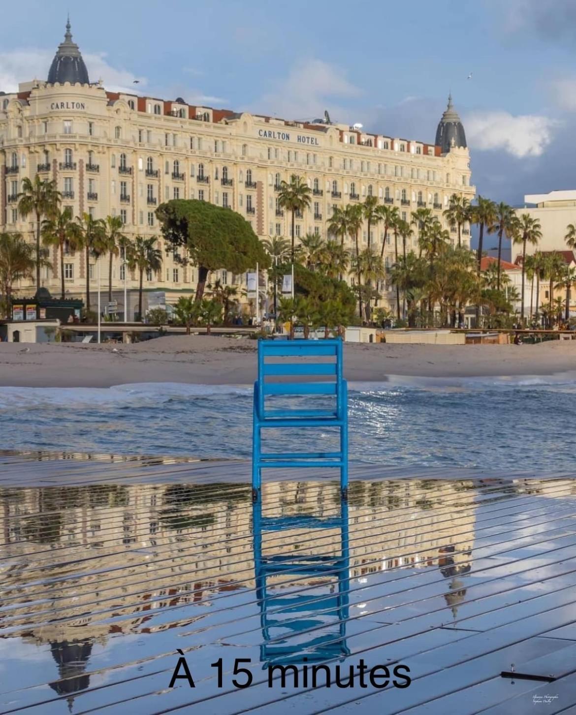 Bel Appartement Proche De Cannes Vallauris Exteriér fotografie