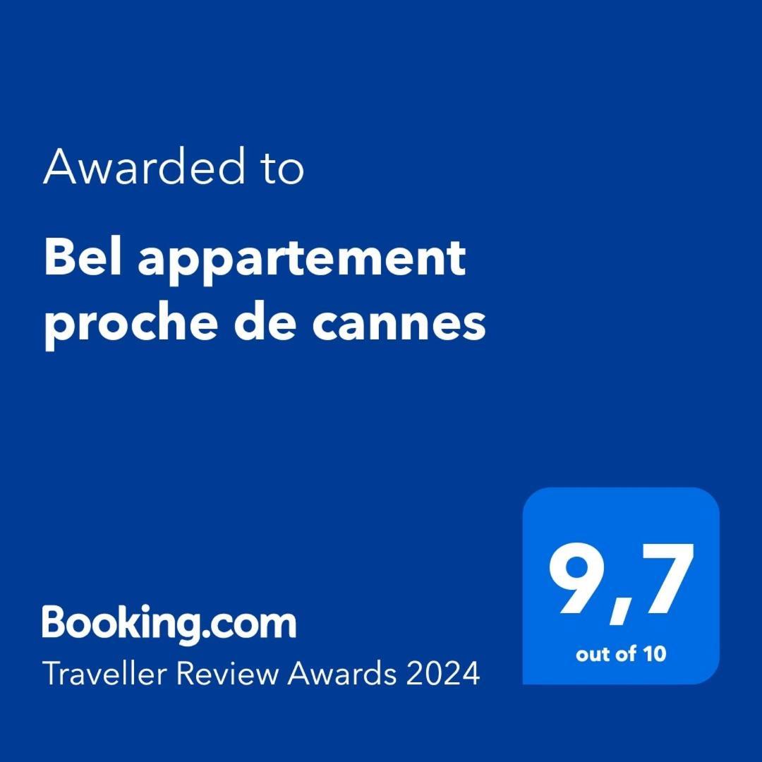 Bel Appartement Proche De Cannes Vallauris Exteriér fotografie
